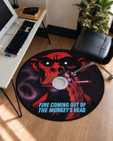 Gorillaz – Fire Coming Out of the Monkey’s Head CD Halı — çalışma odasında