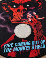 Gorillaz – Fire Coming Out of the Monkey’s Head CD Halı — baskı detayı