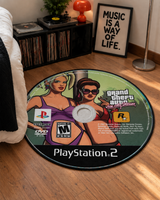 GTA Vice City Stories CD Halı — yatak odasında