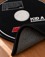 Radiohead – Kid A CD Halı — taban detayı