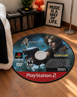 Resident Evil 4 CD Halı — yatak odasında
